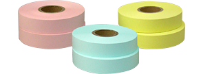 紙テープ（ピンク、ブルー、クリーム）#80